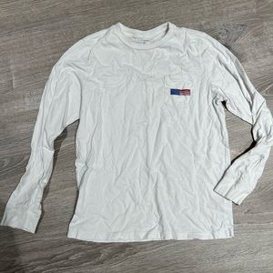 Boys Limited Edition American Flag Vineyard Vines Shirt